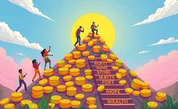 Wealth's Ascent: Climbing Towards Financial Security